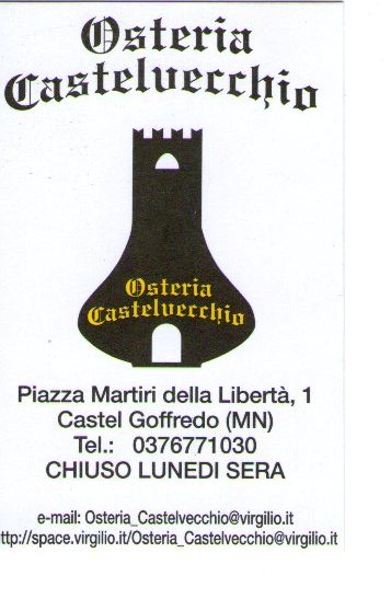 osteria castelvecchio